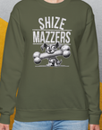 Shize Mazzers, Volume 1, Unisex Sweatshirt-, a fun and stylish sweatshirt design for dog lovers from Dog Gang