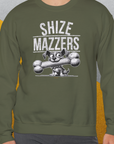 Shize Mazzers, Volume 1, Unisex Sweatshirt-. For dog lovers. Design by Dog Gang