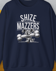 Shize Mazzers, Volume 1, Unisex Sweatshirt-Navy, Design by Dog Gang