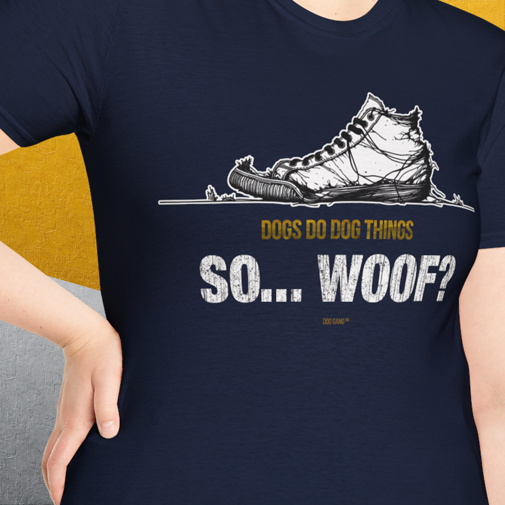 So... Woof? Volume 4, Unisex T-Shirt-, Design by Dog Gang