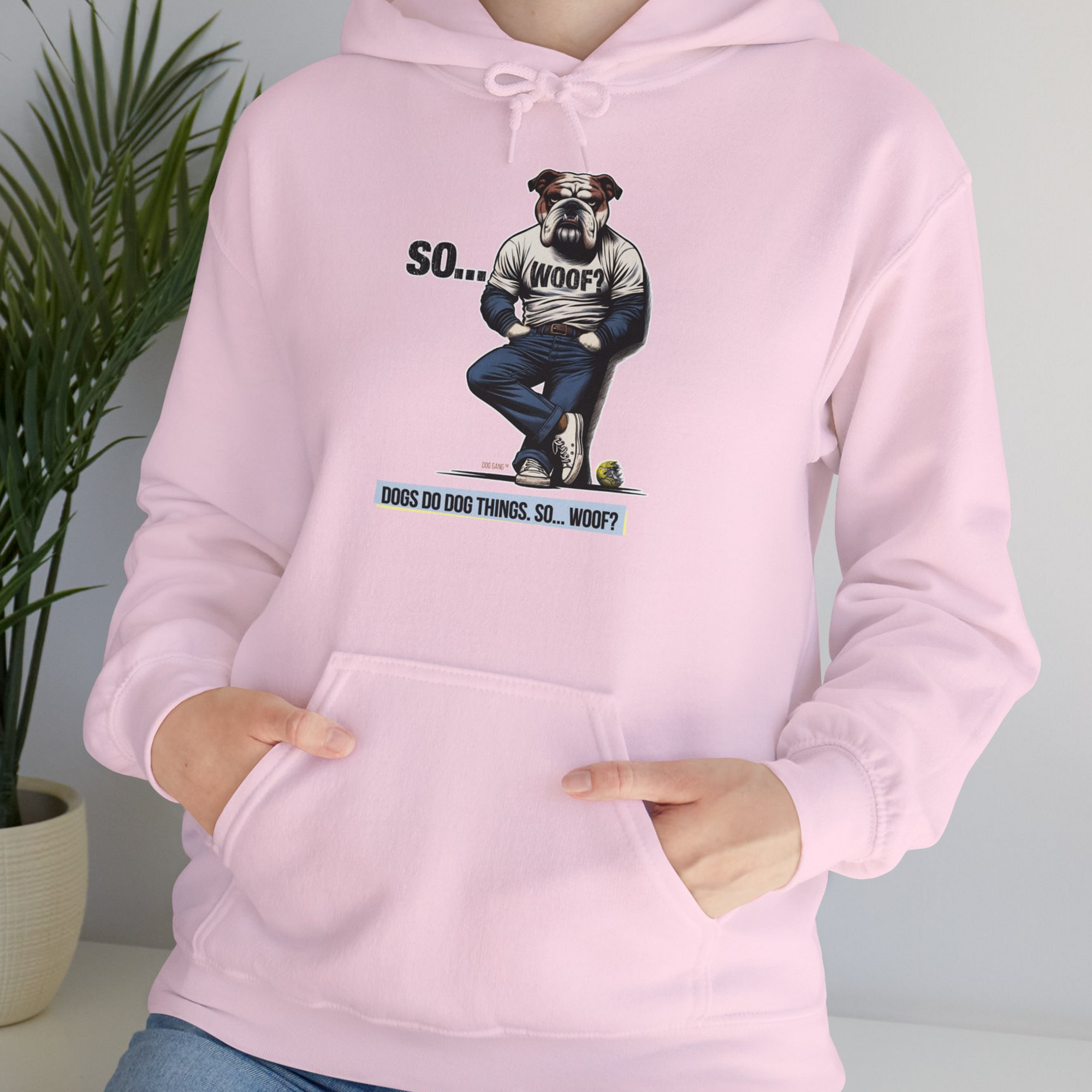 So... Woof? Volume 1, Unisex Hoodie-, Design by Dog Gang
