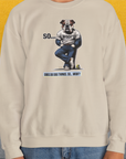 So... Woof? Volume 1, Unisex Sweatshirt-, Design by Dog Gang