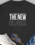 Artfully arranged dog hair on shirts is the new black quote in a cute dog design. Perfect for any dog lover. Designed by Dog Gang.
