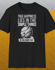 True Happiness Series One, Volume 1, Unisex T-Shirt-lustiges Shirt für Hundefreunde, lustiger Spruch mit Hund, Design by Dog Gang