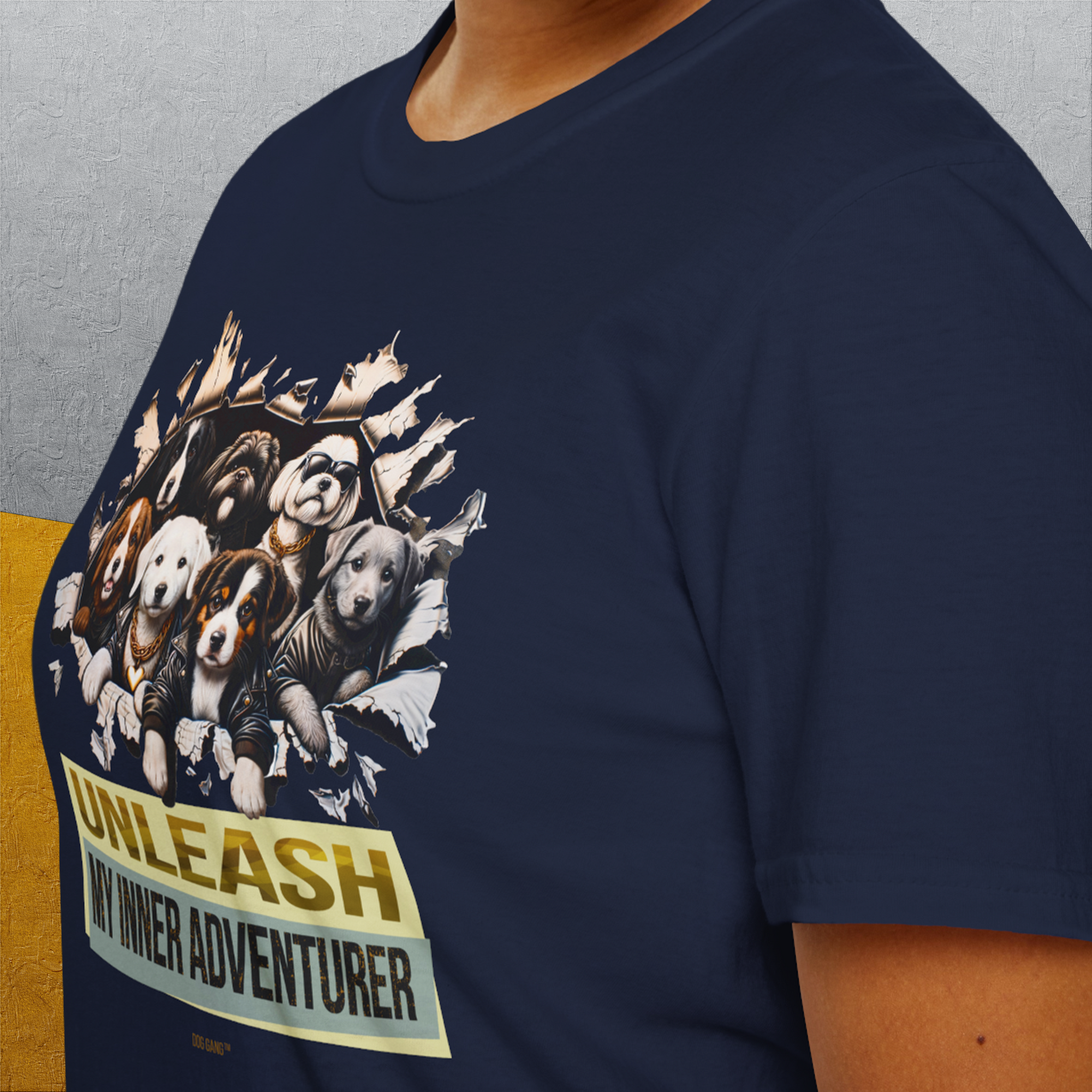 Unleash-Series (My Inner Adventurer), Volume 2, Unisex T-Shirt-, Design by Dog Gang