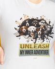 Unleash-Series (My Inner Adventurer), Volume 2, Unisex T-Shirt-, Design by Dog Gang