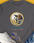 Watchdog Society Series, Volume 2, Women's T-Shirt-Charcoal. A dog-themed Design from Dog Gang