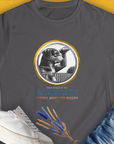 Watchdog Society Series, Volume 3, Women's T-Shirt-Charcoal. A dog-themed Design from Dog Gang