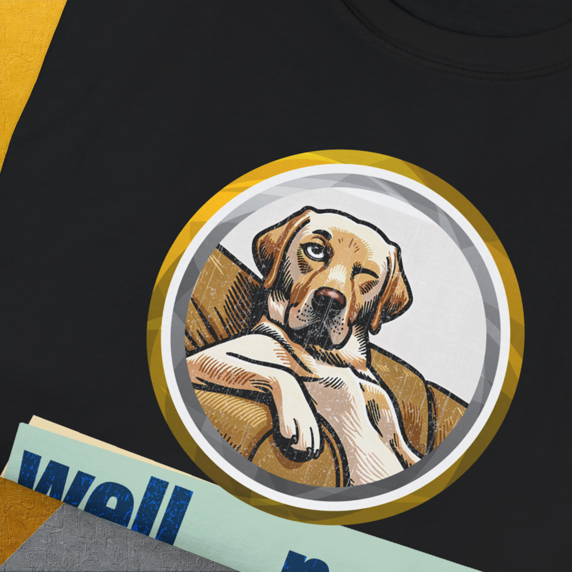 Well... Nope. Volume 1, Unisex T-Shirt-. A dog-themed Design from Dog Gang
