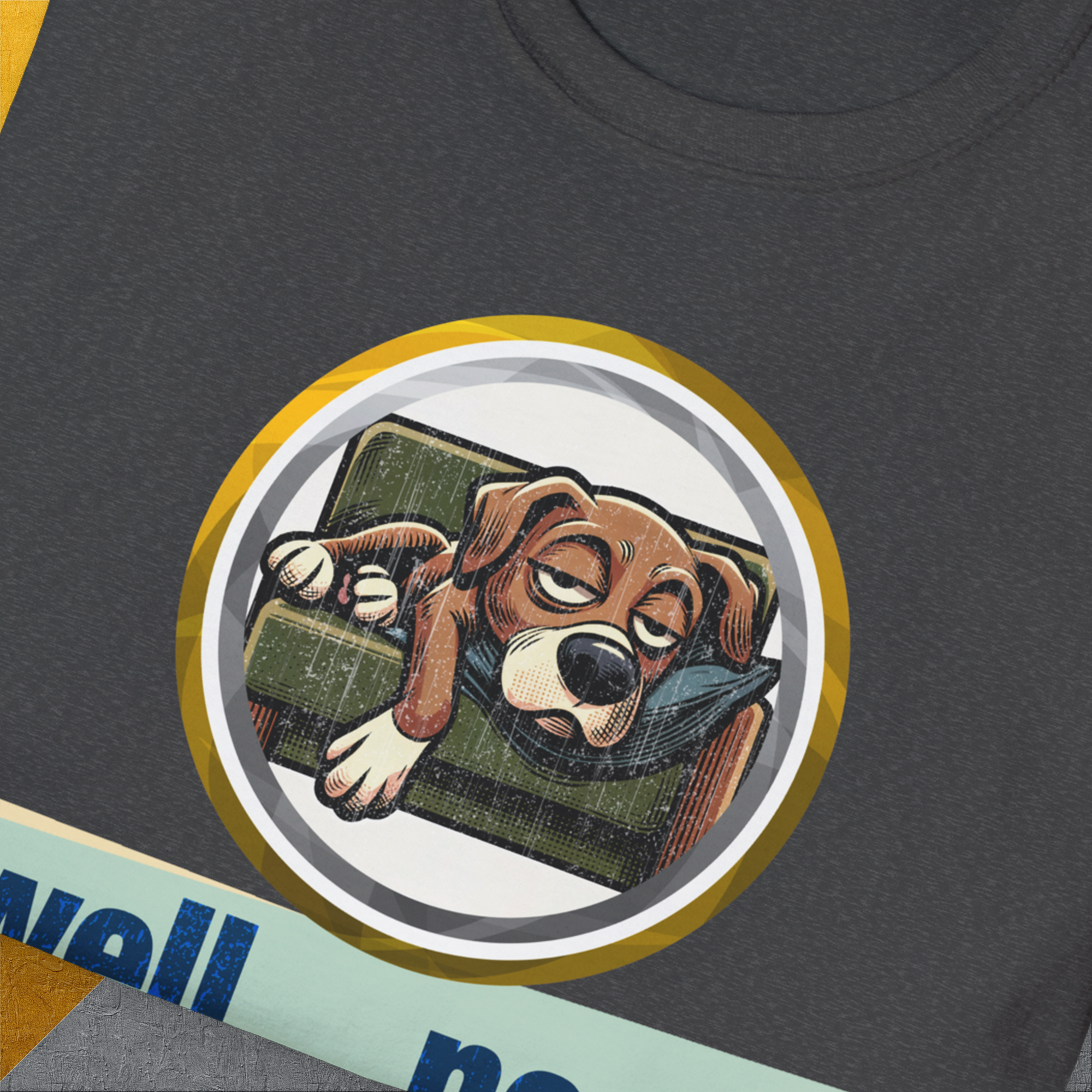 Well... Nope. Volume 3, Unisex T-Shirt-. A dog-themed Design from Dog Gang