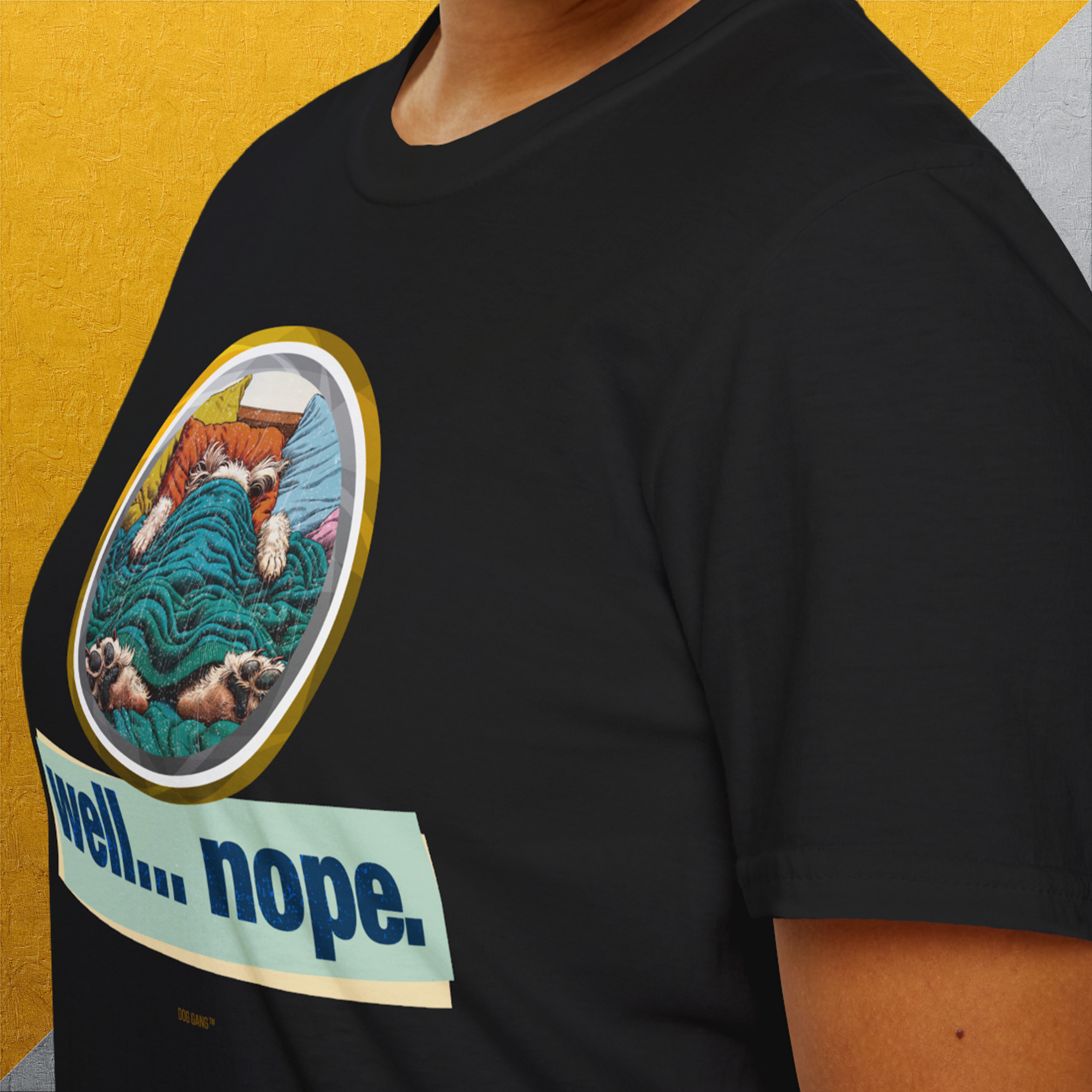 Well... Nope. Volume 4, Unisex T-Shirt-, Design by Dog Gang